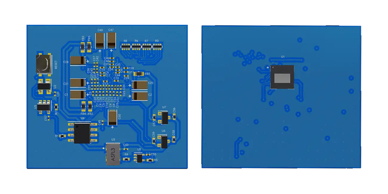 This project is schematic and PCB design for an AR0144CS camera sensor-based system.