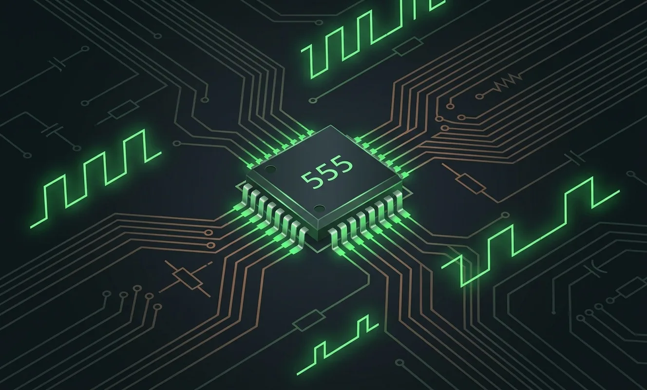 555 Timer Guide: Pinout, Operating Modes, and Circuit Examples