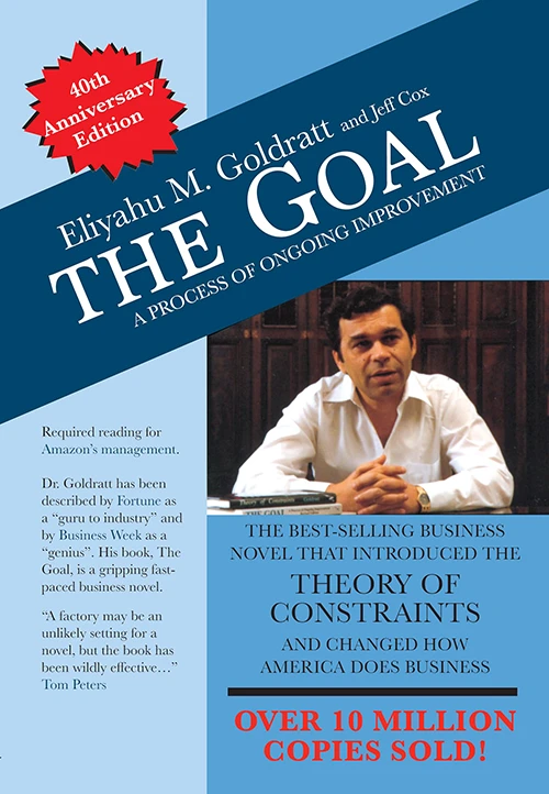 The Goal by Eliyahu Goldratt Cover