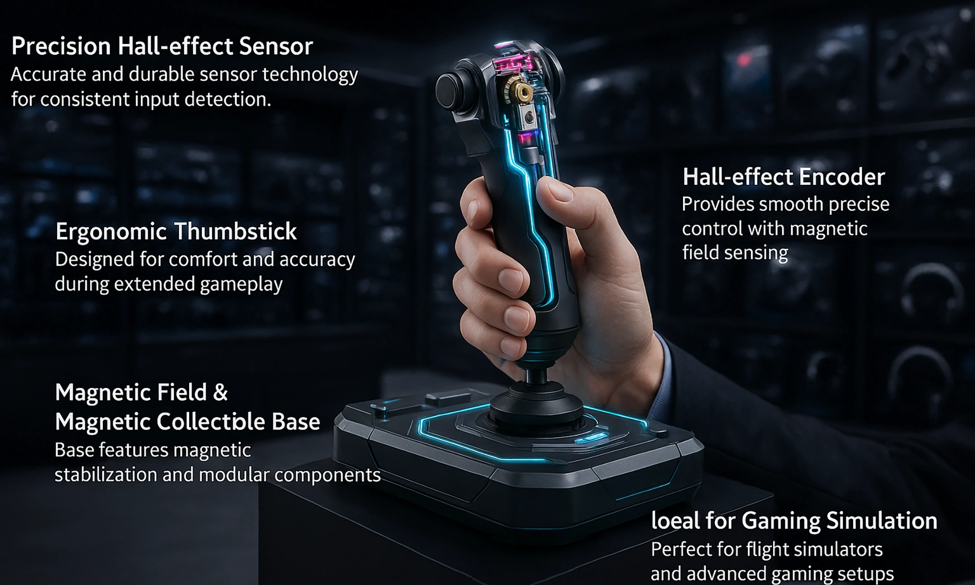 Hall Effect Joysticks: How They Work, Benefits, and Uses