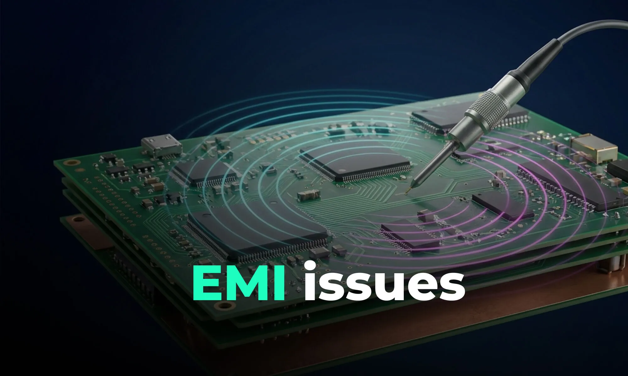 PCB EMI Problems: Causes and Solutions