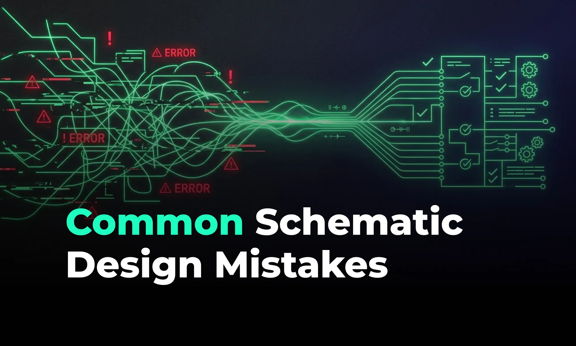Common Schematic Design Mistakes and How to Avoid Them